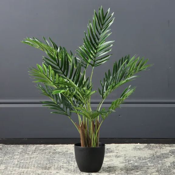 For a greener home, pick up an artificial potted palm from Dunelm, £30