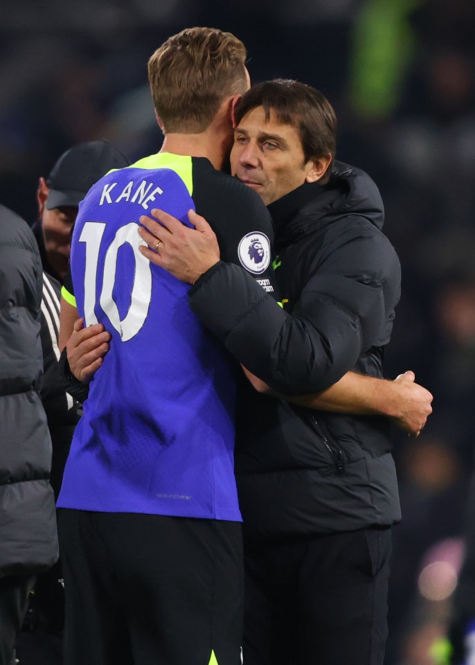 Antonio Conte has hinted at Harry Kane's departure