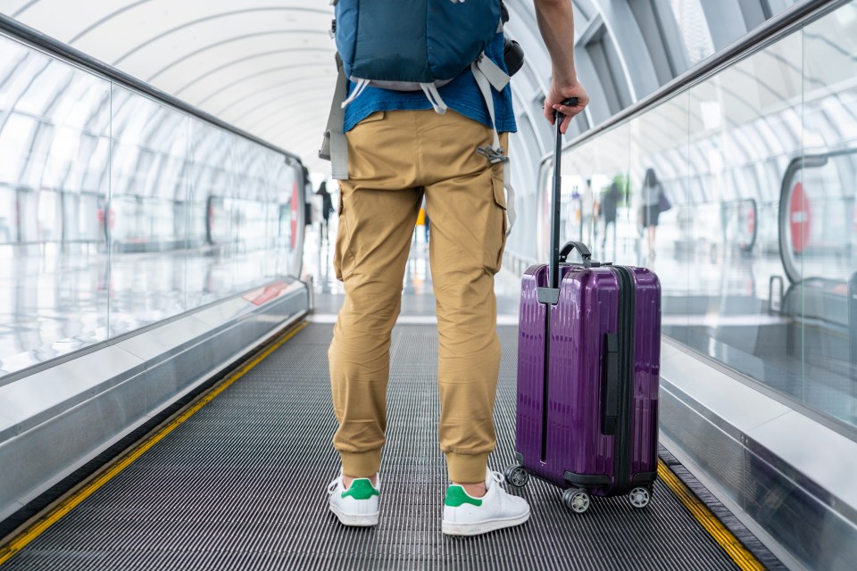 Wearing trainers and packing badly can hold up passengers at airport security