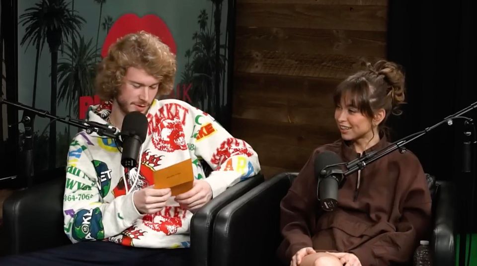 She was grilled by the hosts and rapper Yung Gravy about her sex tips