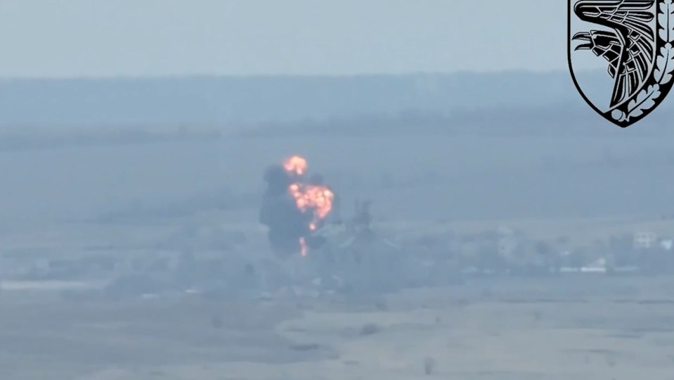 A Russian Su-24 warplane was shot down by Ukrainian forces near Bakhmut