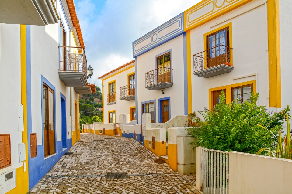 Some of the Algarve's buildings resemble condos in Palm Springs