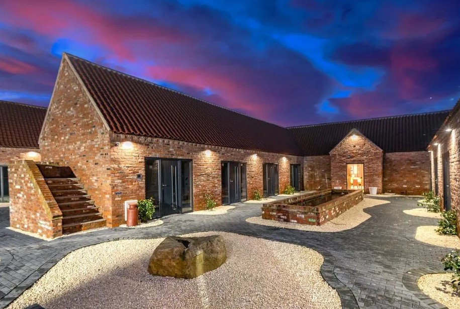 Meanwhile, this Nottinghamshire party house has its own nightclub, hot tubs & games room