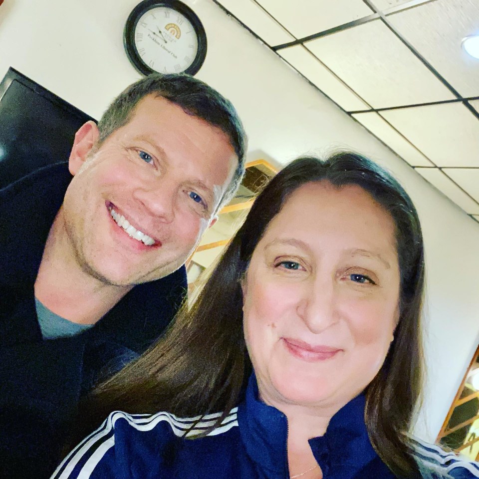 Dermot O’Leary also joined in the fun with Honey G, who looked completely different from her reality TV fame