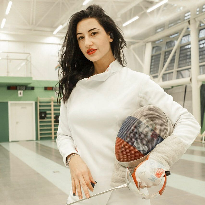 Yana Egorian has collected a load of medals in her long career in sabre fencing