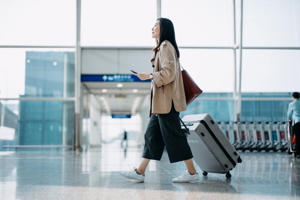 Wearing shoes that slip on and off easily will help passengers at airports