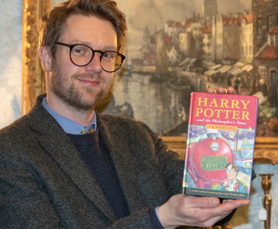 A Harry Potter book bought for 25p sold at auction for a life-changing sum of money for a very lucky reason.