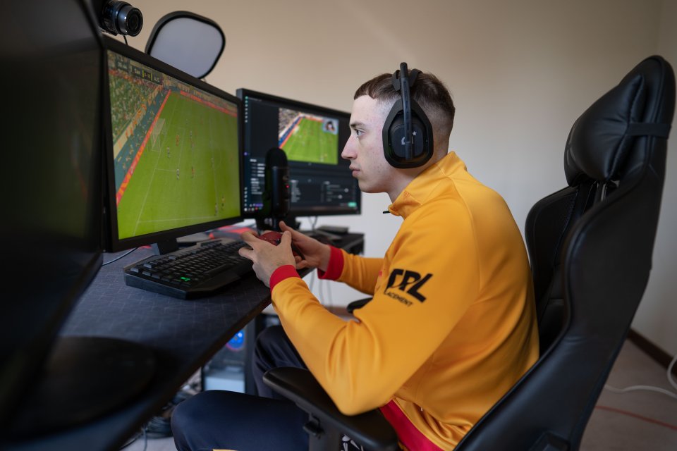 Alex has made £150,000 in the past five years playing online footy