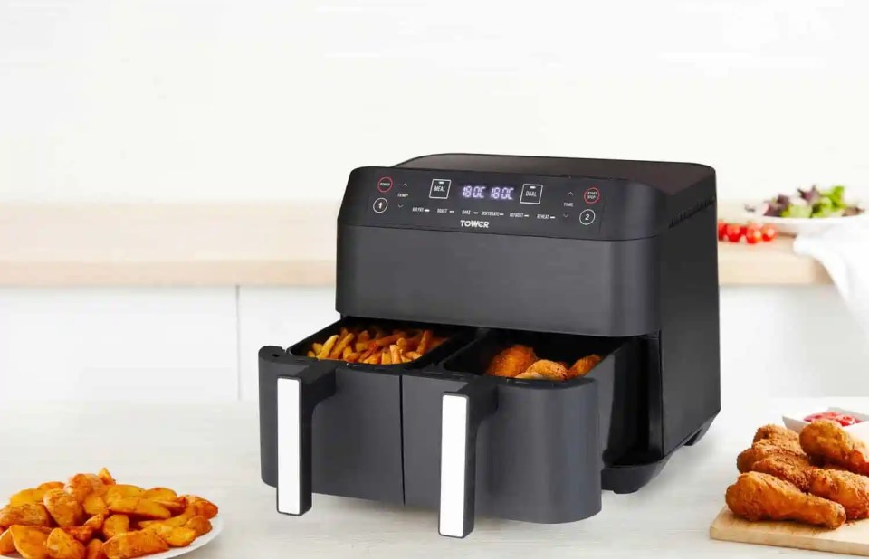 The Tower Vortx air fryer comes with six cooking modes and a 360-minute timer