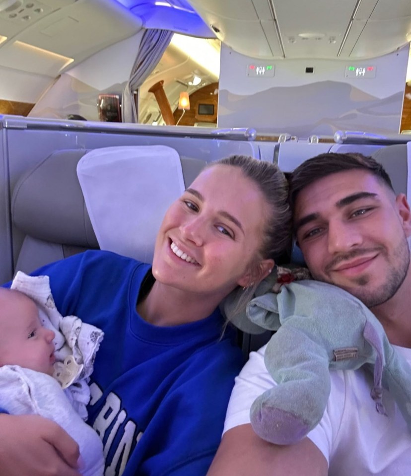 Molly Mae and Tommy Fury go on first holiday with Bambi to Dubai