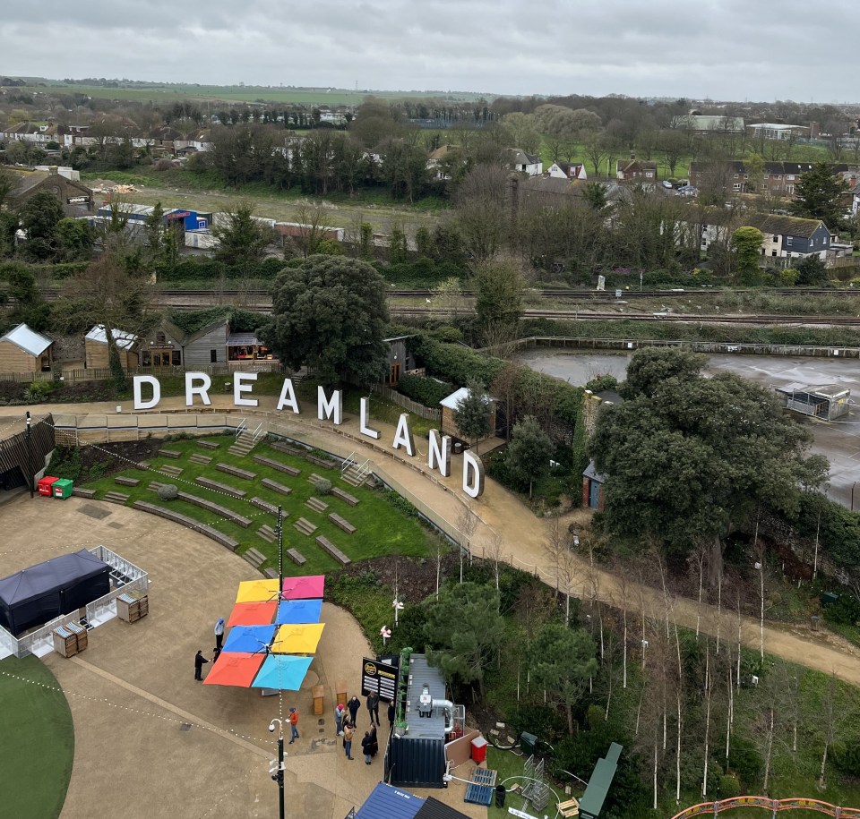 The best views are from the top of the Big Wheel