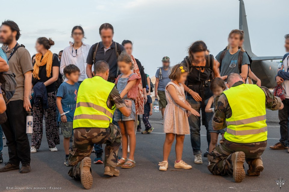 Many foreign nationals were evacuated to neighbouring airbases such as Djibouti