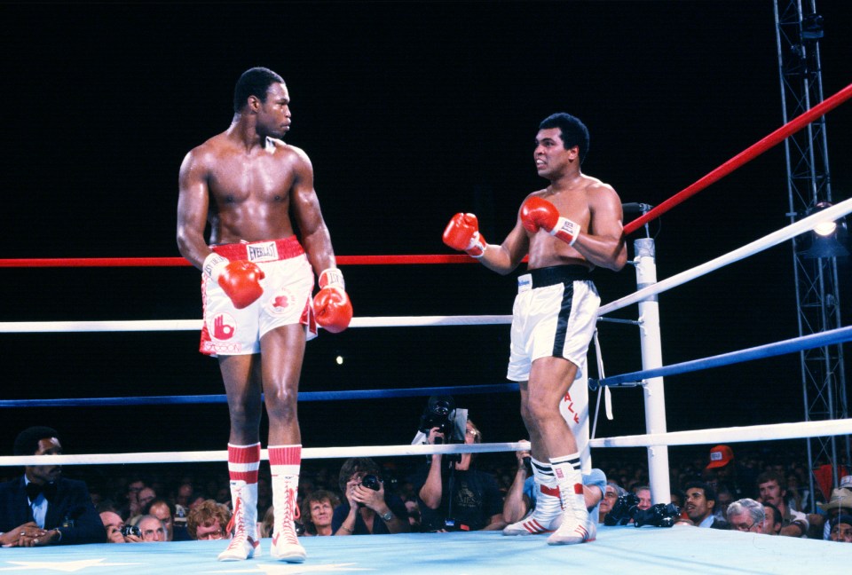 Muhammad Ali lost to Larry Holmes in 1980