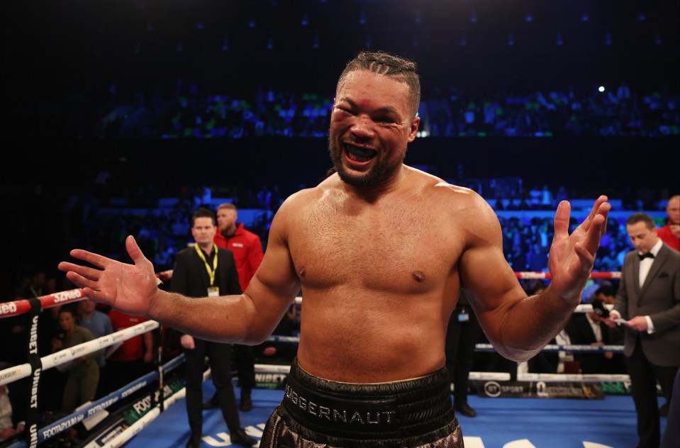 Joe Joyce has a rematch clause with Zhilei Zhang