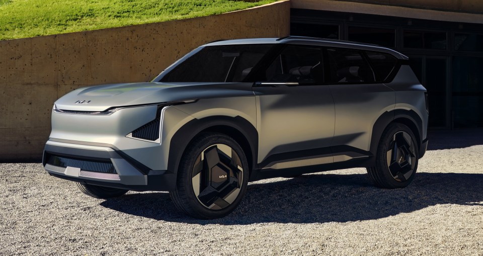 Kia's EV5, a smaller and cheaper Sportage-sized SUV, is due next year