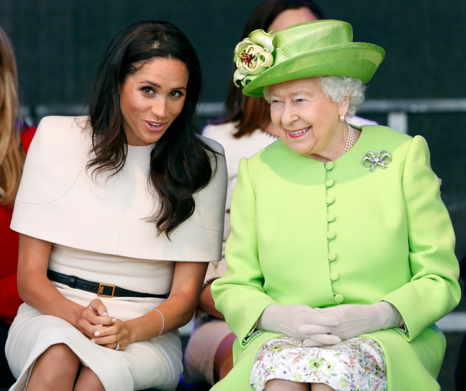 The Queen reportedly gave Meghan helpful advice