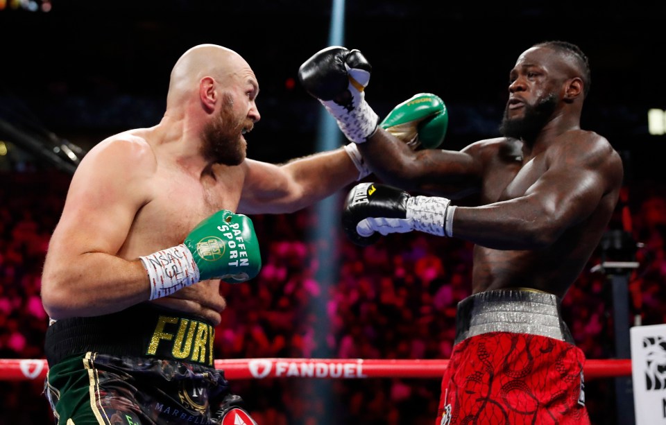 Tyson Fury and Deontay Wilder have shared the ring three times