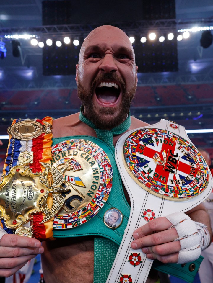 Tyson Fury was called out by Anthony Joshua