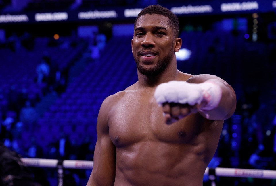 Victory over Franklin saw Anthony Joshua return to the win column