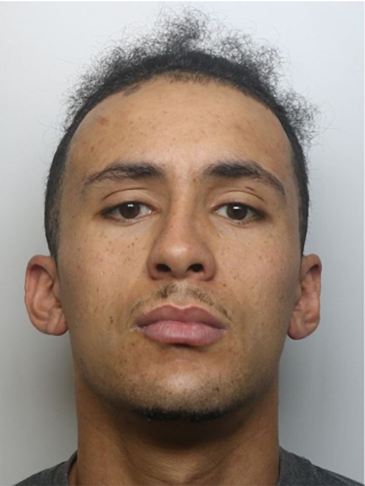 Aramis Sullivan, 19, also threatened a boy on a Northampton footbridge