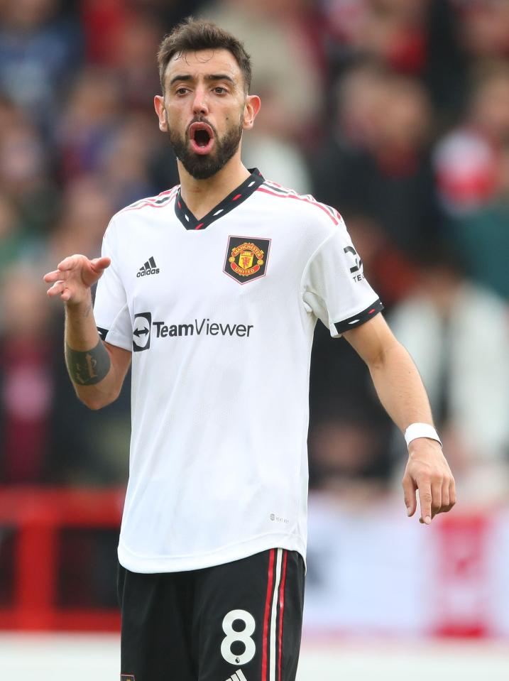 Bruno Fernandes is enjoying a strong run of form for United