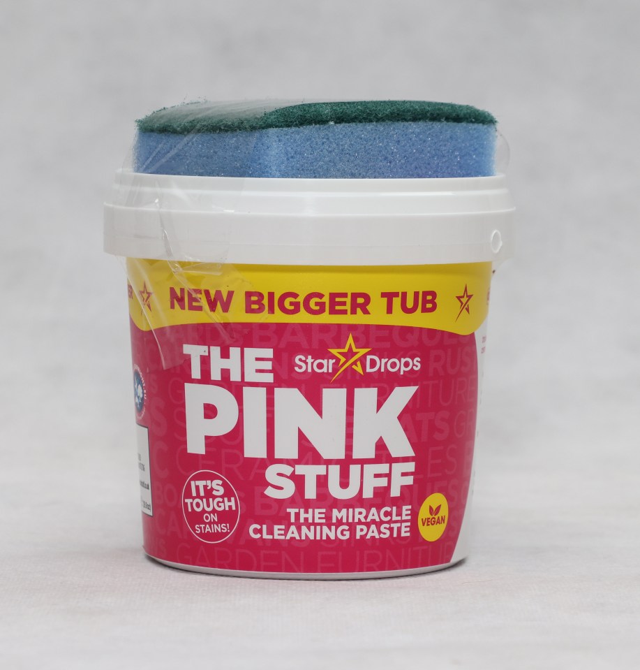 The Pink Stuff has been hailed by Mrs Hinch as a 'hero' product