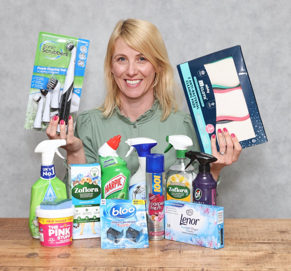 Lynsey Hope tested Mrs Hinch's favourite cleaning products