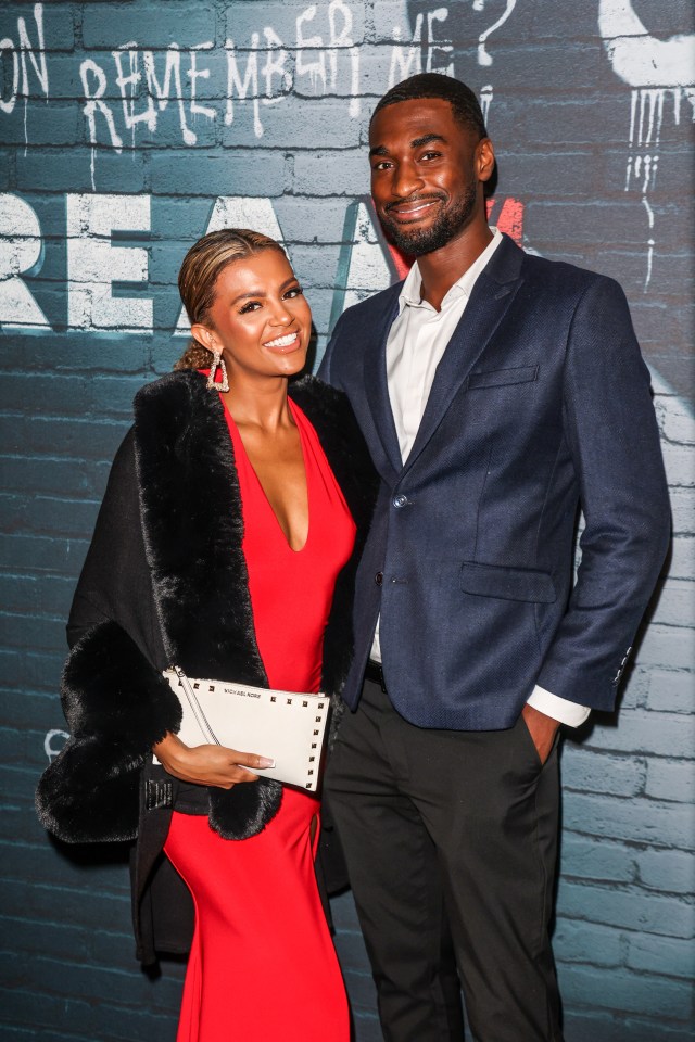 The pair at a movie premiere in London together before they split