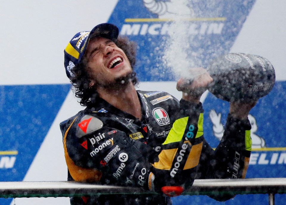 Marco Bezzecchi won his first MotoGP in Argentina