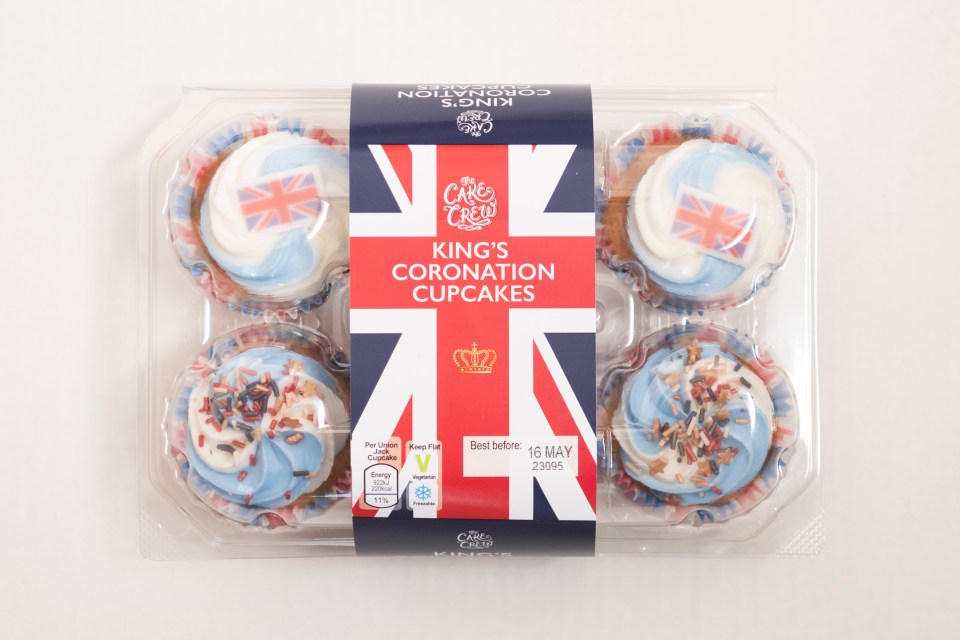 Aldi’s King’s Coronation Cupcakes scored full marks with 5 out of 5