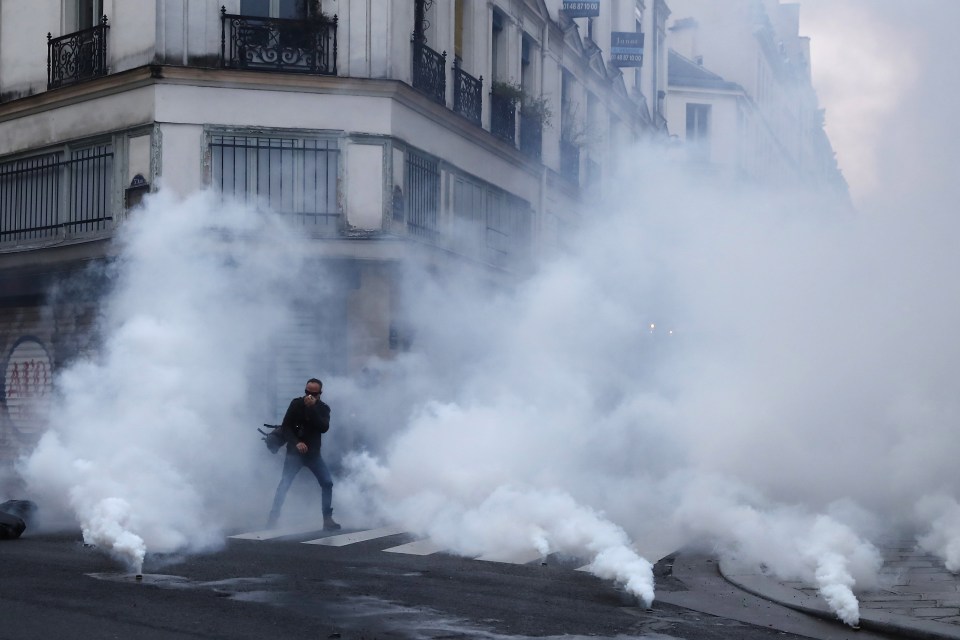 Protests broke out after the verdict was announced