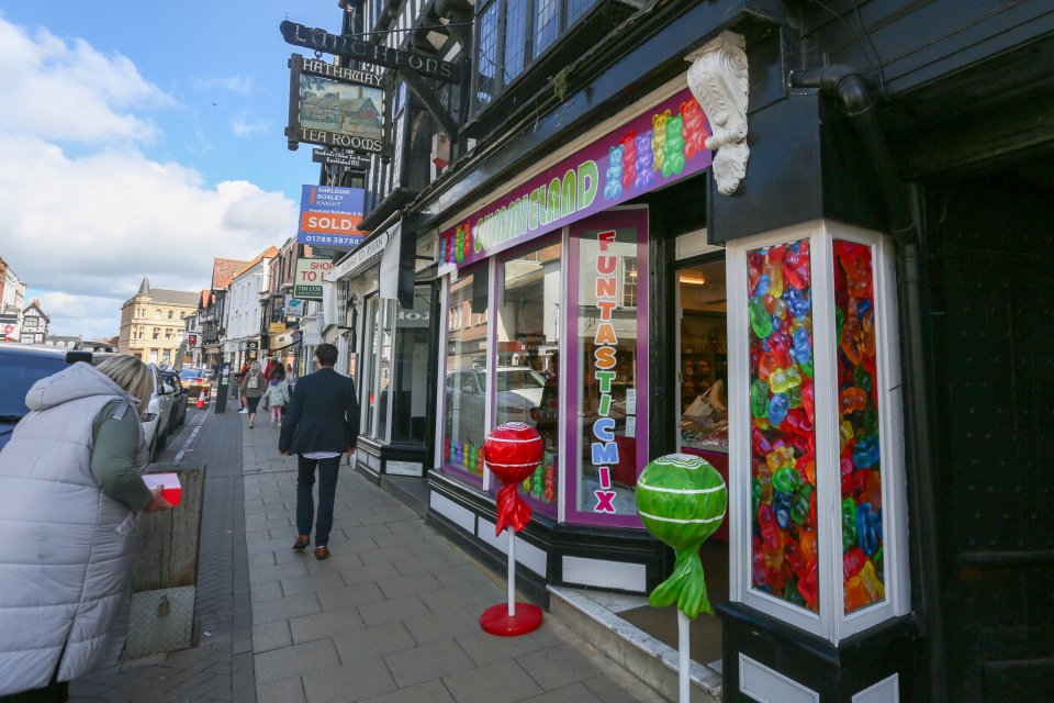 Gummieland in Stratford-upon-Avon has caused anger among locals