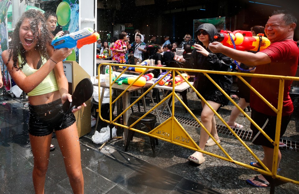 The ever-chaotic megalopolis saw a huge water fight take place at close to 200 official sites