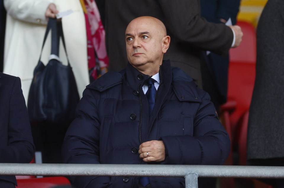 Daniel Levy has been Tottenham chairman for 22 years