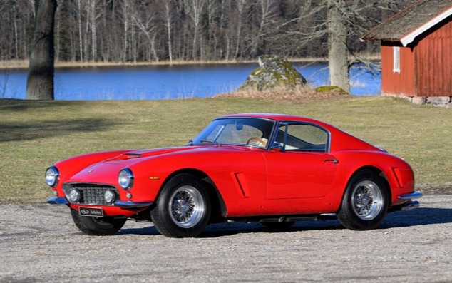 The 1961 Ferrari 250 GT SWB Berlinetta is the standout car of the collection