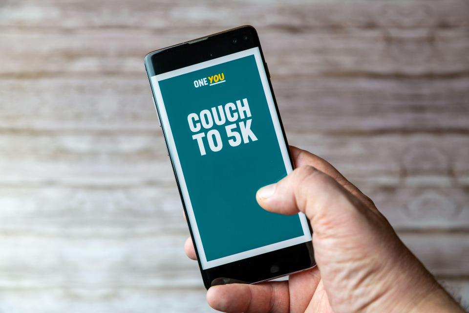 More than five million people have downloaded the NHS Couch to 5k app