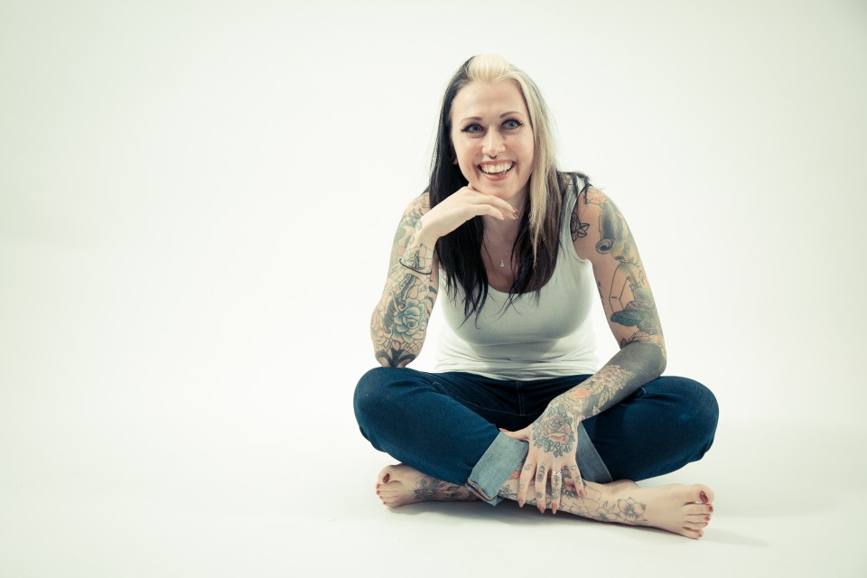 Alice says people think she’s intimidating because of all of her tattoos