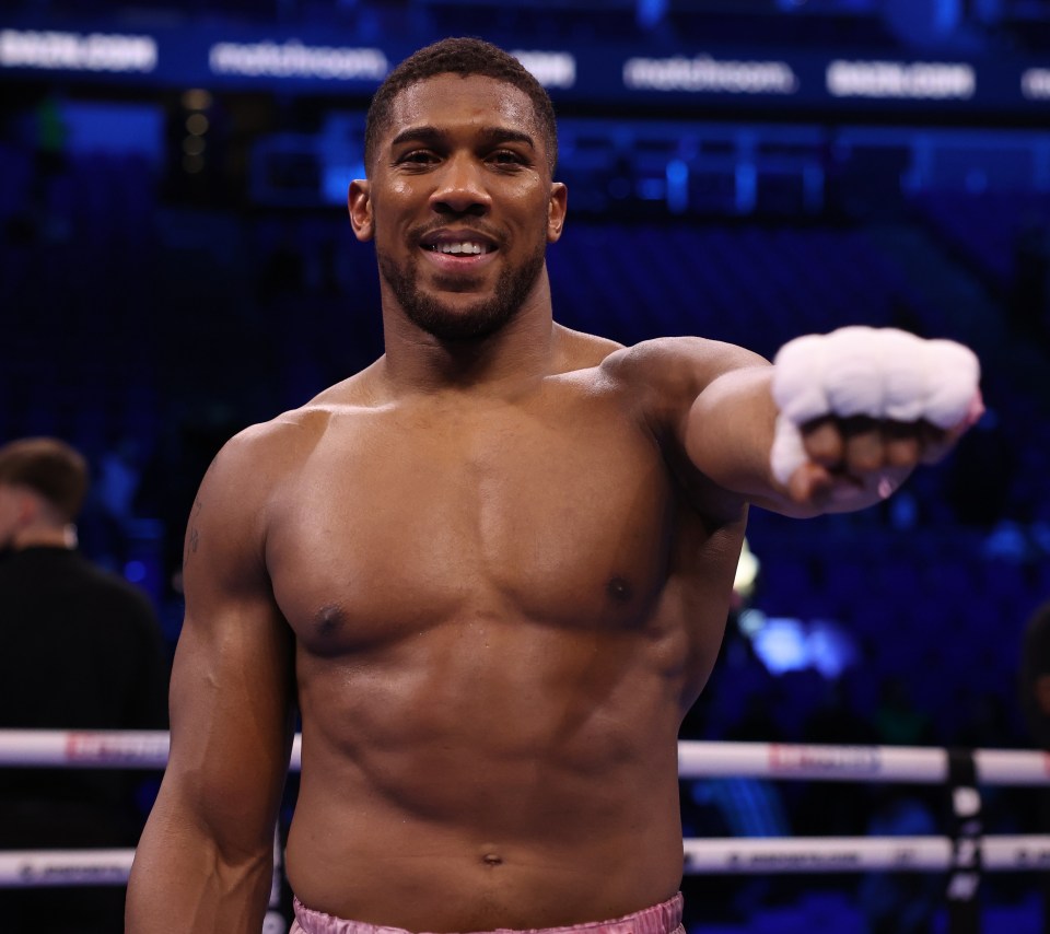 Anthony Joshua believes a fight with Deontay Wilder is '95 per cent there'