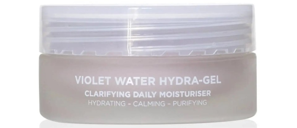 Oskia's Violet Water Hydra Gel is almost weightless