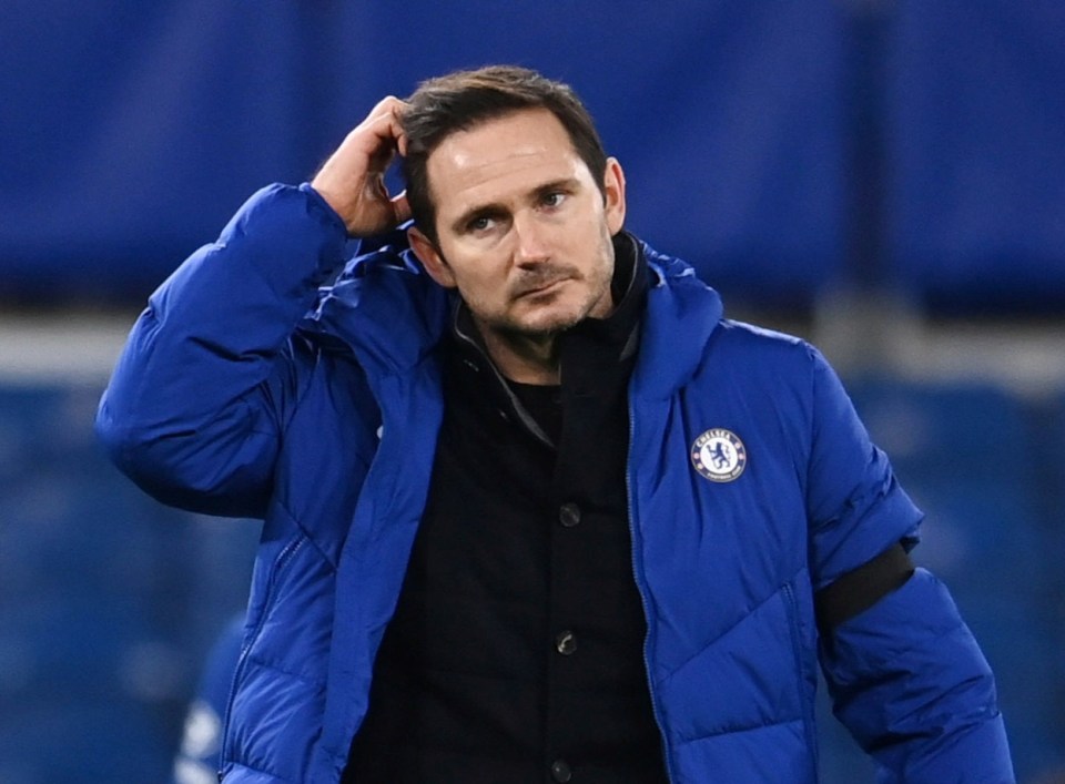 Lampard had 18 months in charge at Stamford Bridge until January 2021