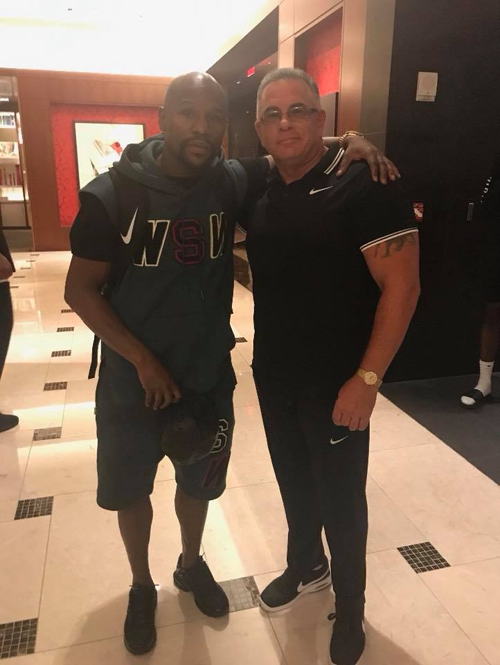 Floyd Mayweather with John Gotti Jr