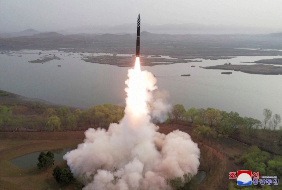 The Hwasong-18 is a new solid-fuel intercontinental ballistic missile - released by the North on Thursday morning