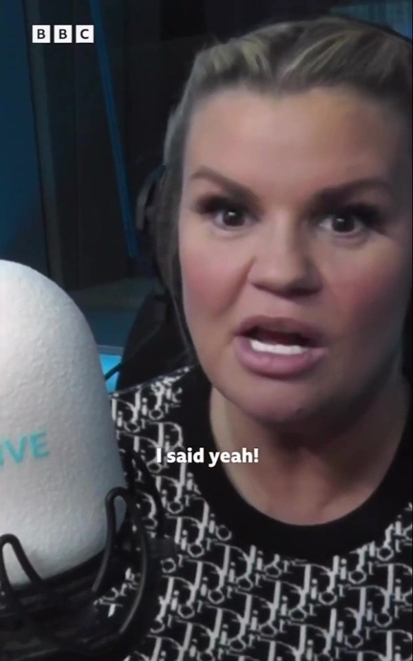 Kerry Katona opened up on her daughter's homework handwriting blunder