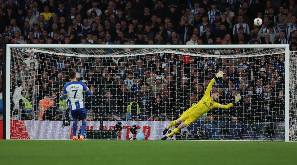 Solly March missed the decisive spot-kick in sudden death