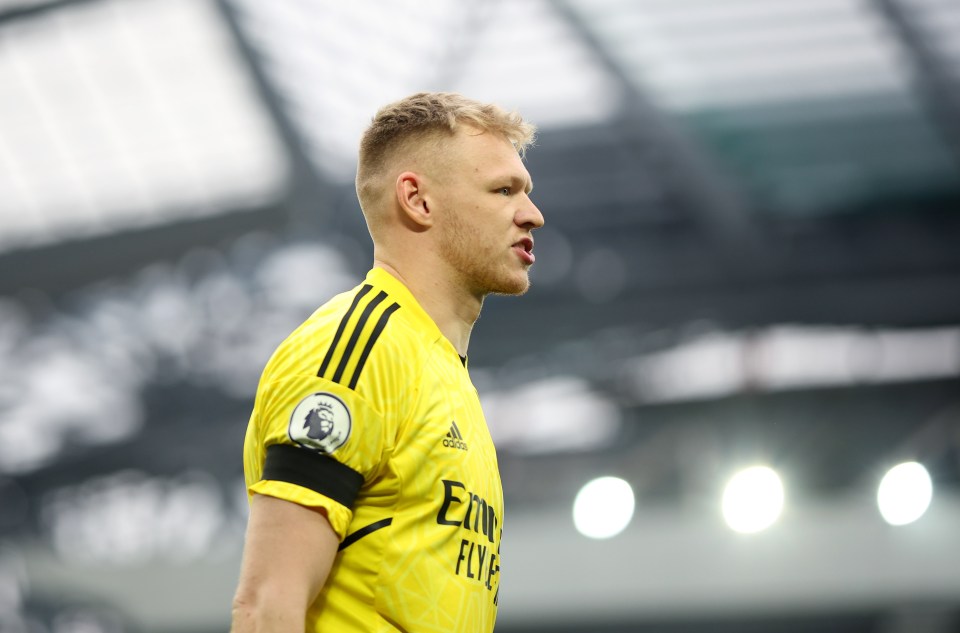 Arsenal star Aaron Ramsdale has revealed his goalkeeping idol