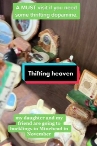 Zoe took to TikTok to share one of her favorite secondhand shopping spots - the Emmaus charity in Cambridge