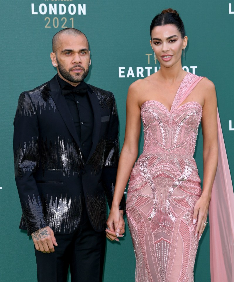 Alves and Joana split in January after seven years of marriage