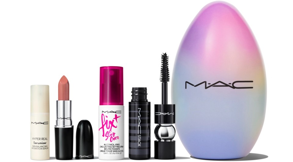 Mac is giving customers who spend £60 a free Mac Beauty Easter Egg worth £45