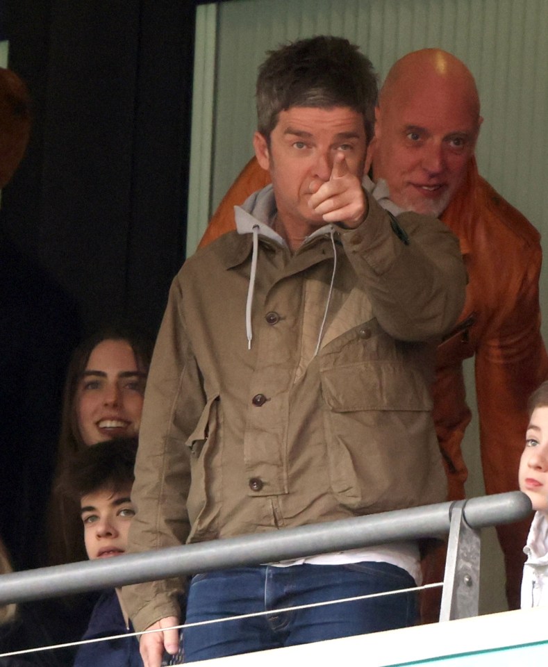 Man City fan Noel Gallagher is not a fan of the music played in the club's dressing room