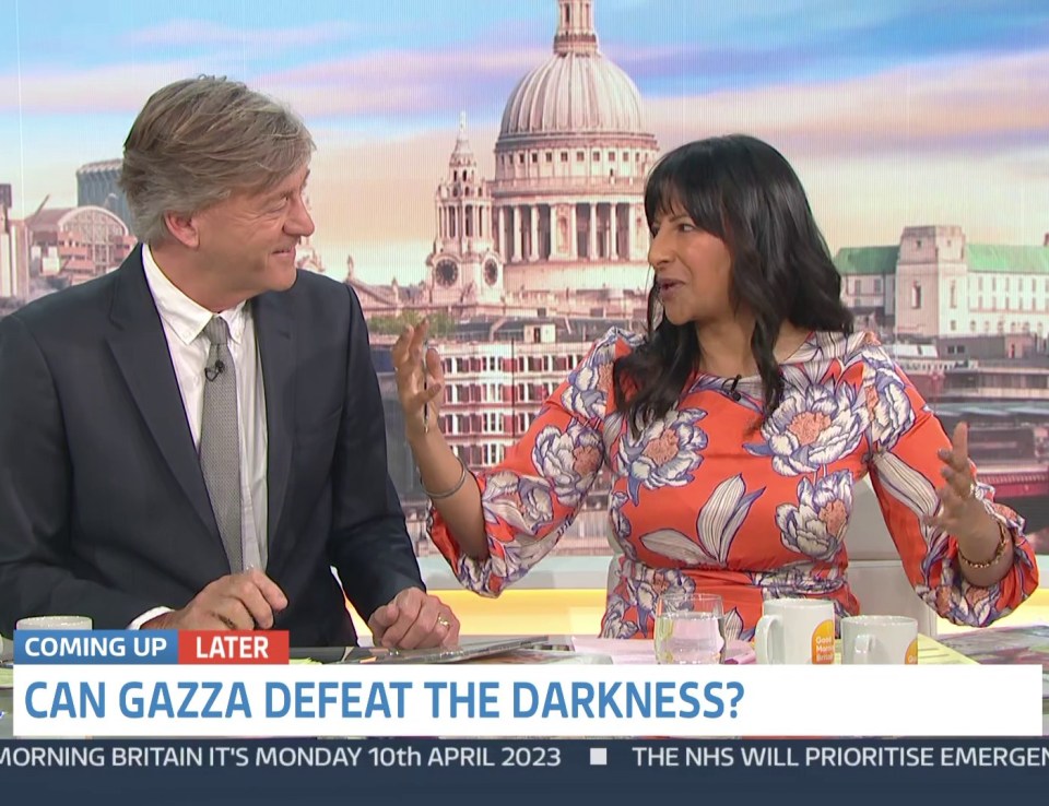 Richard and Ranvir were discussing new show Scared of the Dark